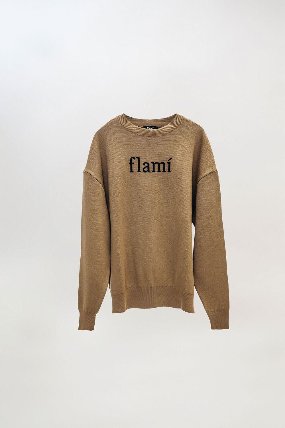 Oversized Pullover - Brown Black