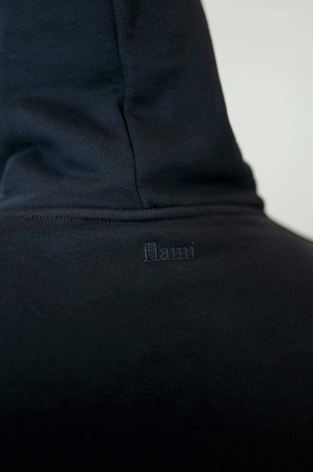 Oversized Hoodie - Black on Black