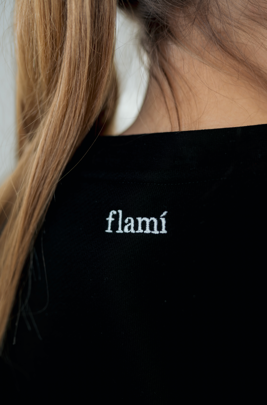 Oversized Sweatshirt - Black White