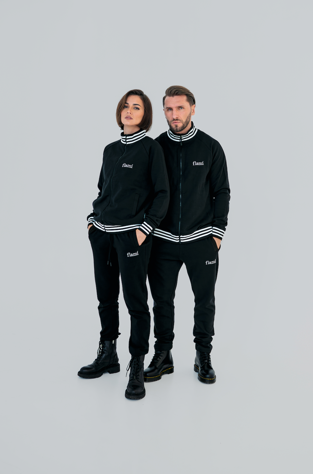 Tracksuit - Black White