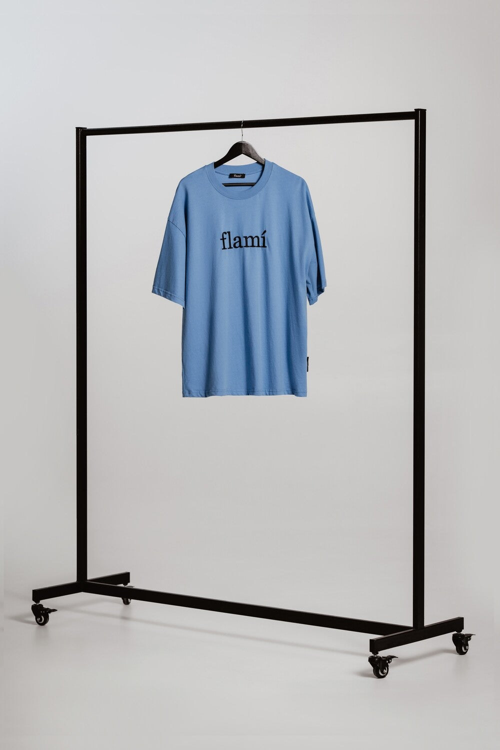 Oversized Shirt - Blue Black